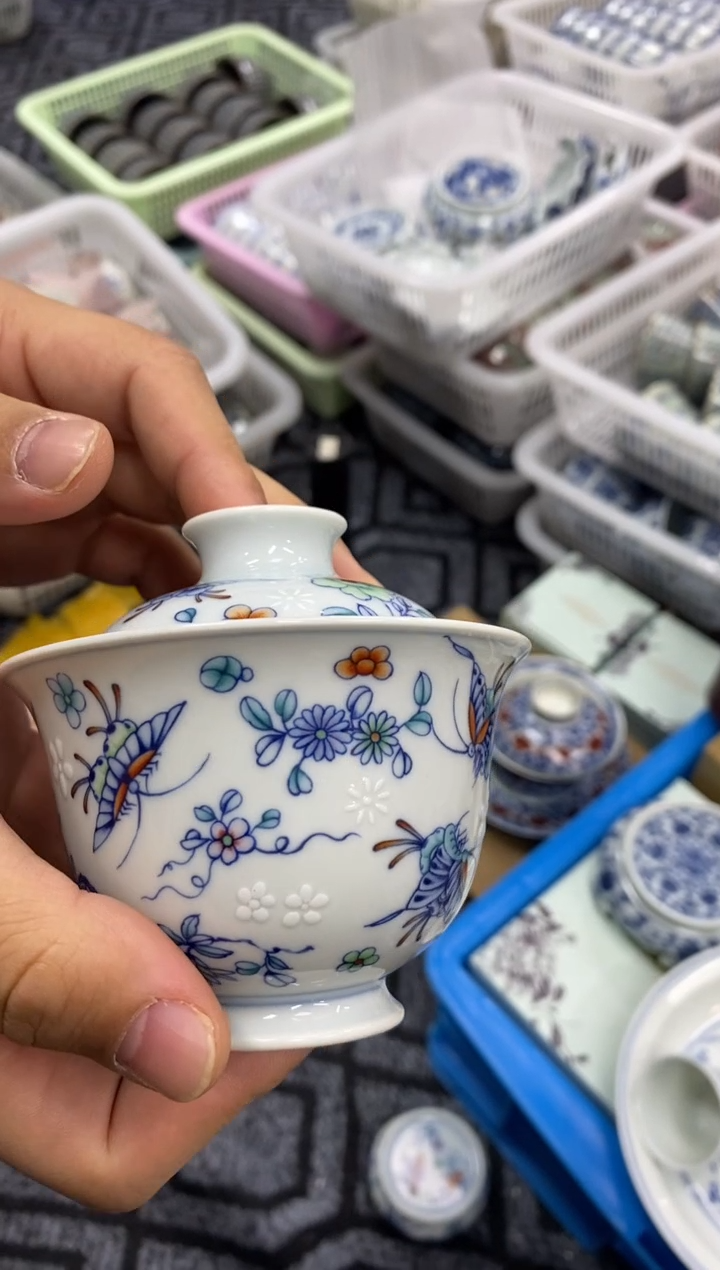 陶瓷景德陶瓷茶具容量约135