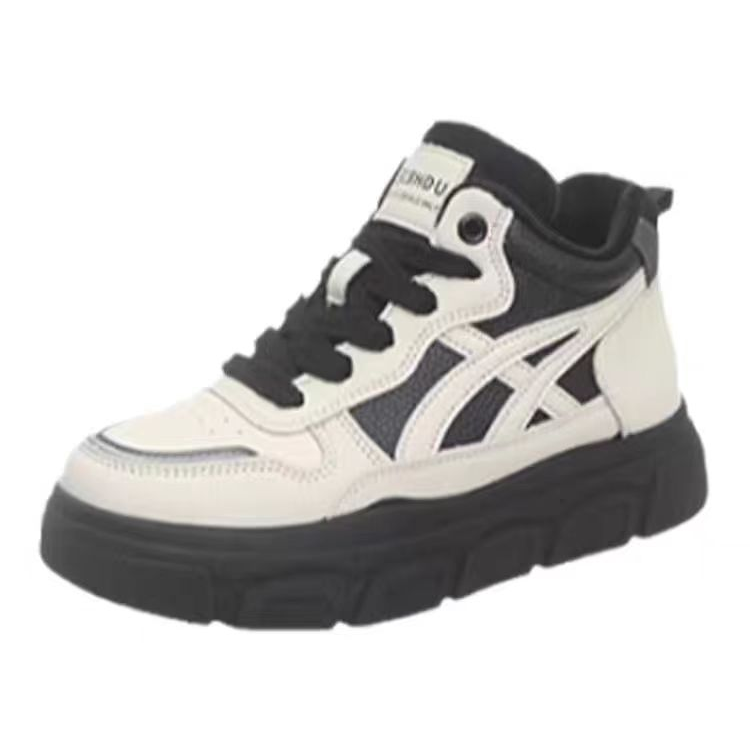 286  新款厚底加绒老爹鞋女冬季运动休闲鞋