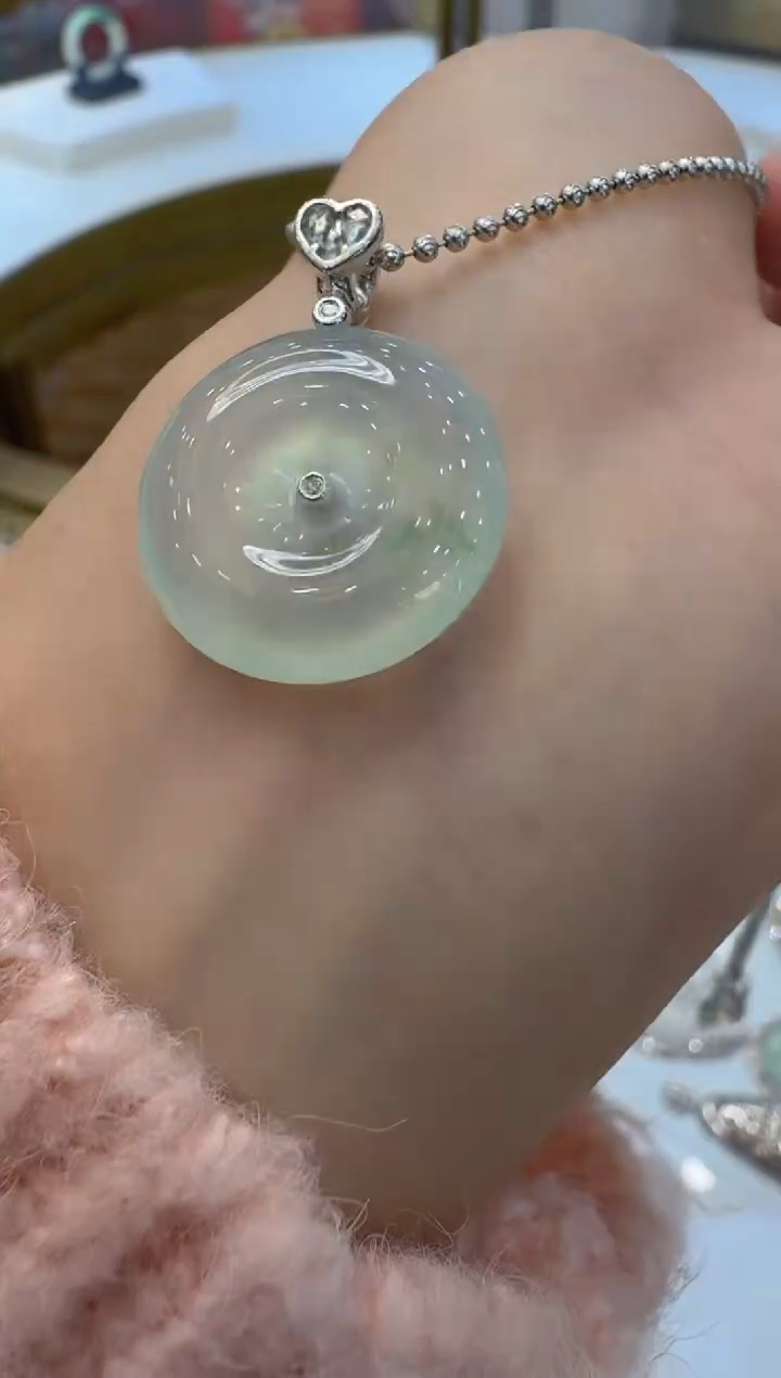 【闪购商品】翡翠吊坠(不含链)18K金镶嵌多样性团购发一件