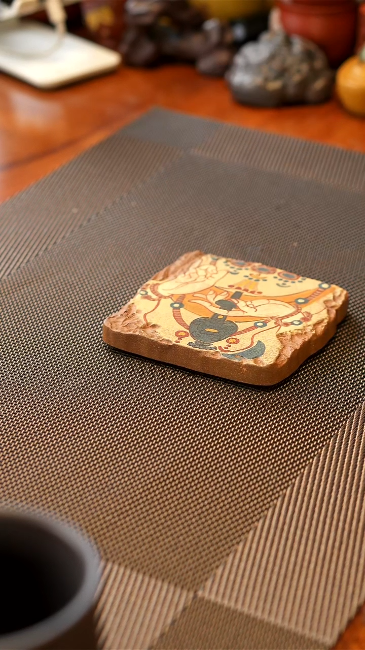 【闪购商品】紫砂茶壶段泥敦煌杯垫