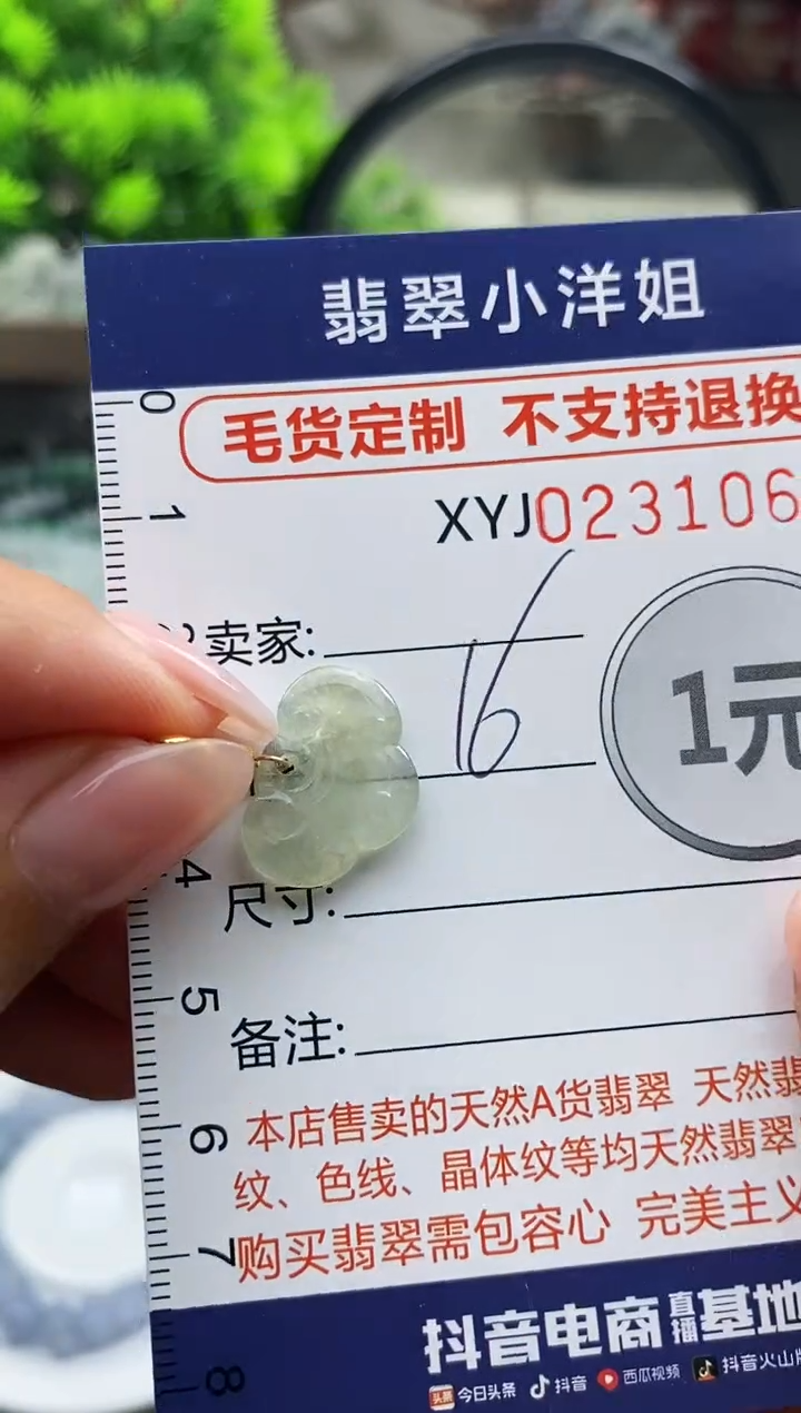 定制翡翠未镶嵌毛货商品不退换/ 1066