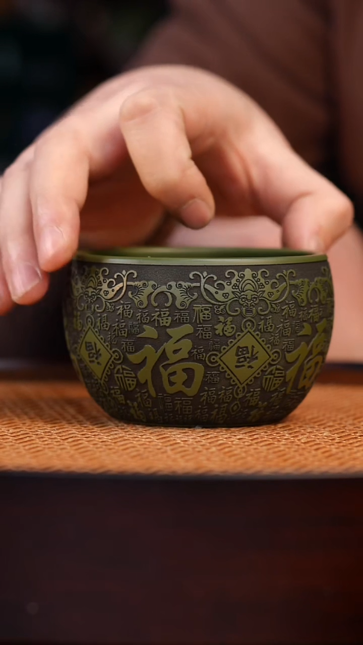 茶杯紫砂宜兴全手工紫砂杯