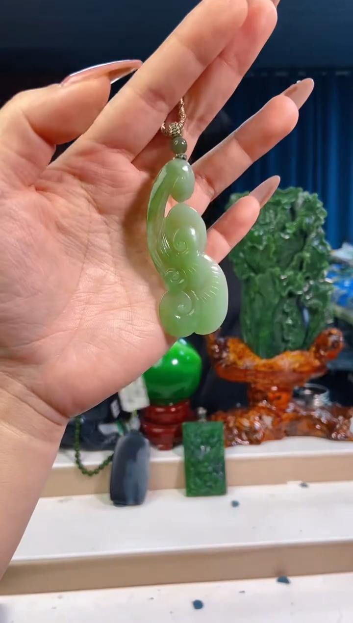 【闪购商品】和田玉挂件未镶嵌1