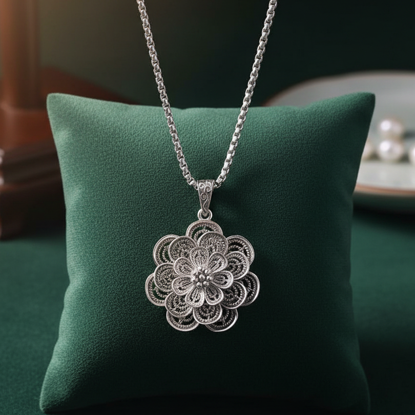 秋冬新款旋转有钱花毛衣链长款项链123