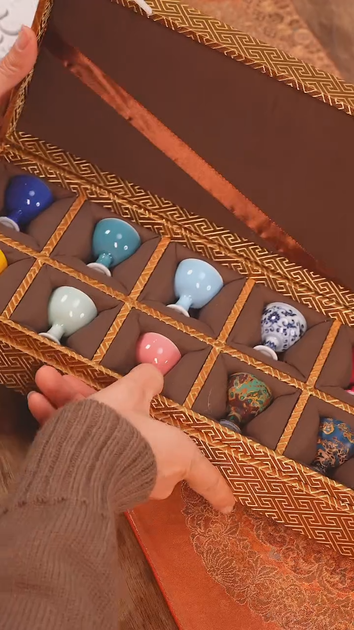 【闪购商品】杯妙挚窑 时光流彩妙影杯 礼盒