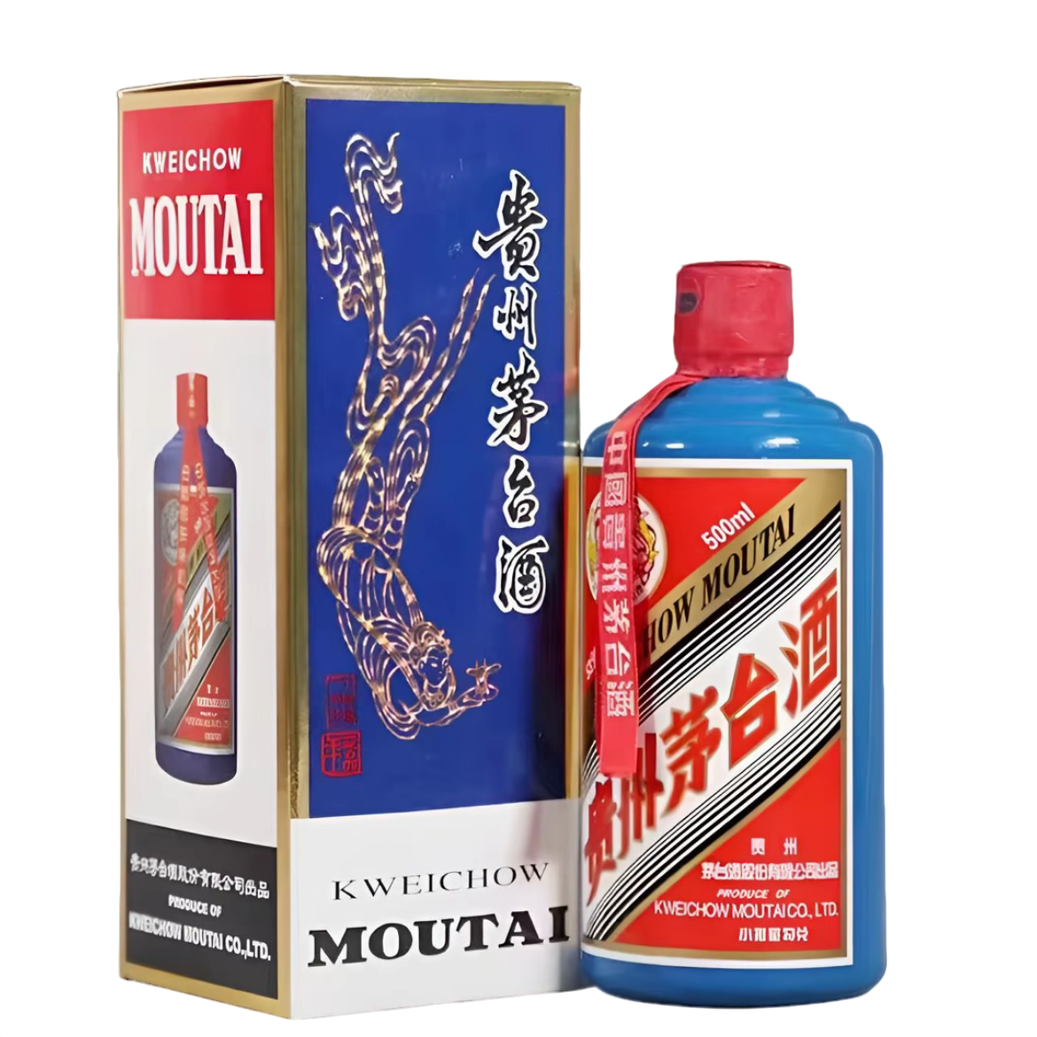 KWEICHOW MOUTAI/贵州茅台蓝色小批量勾兑 酱香型白酒53%Vol500ML