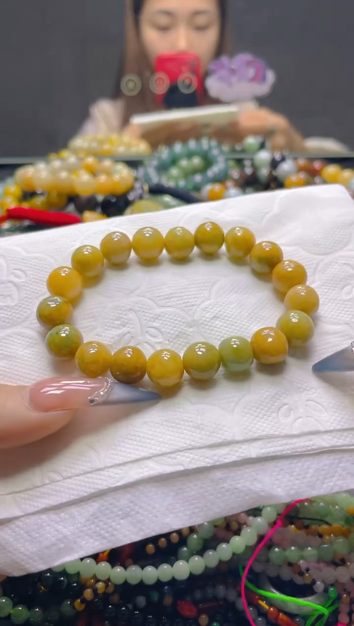 颈饰未镶嵌翡翠10MM