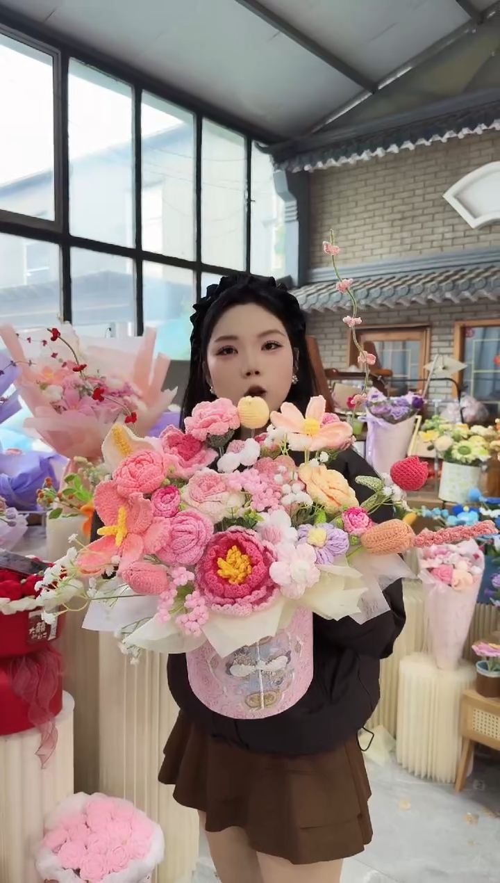 非遗手工定制花束，孤品清仓！