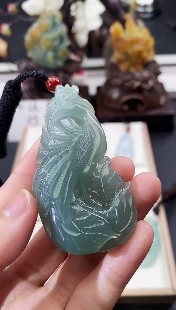 颈饰未镶嵌翡翠天然缅甸A货翡翠