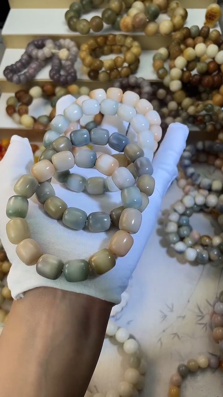 菩提根/象牙果吊坠菩提根手串