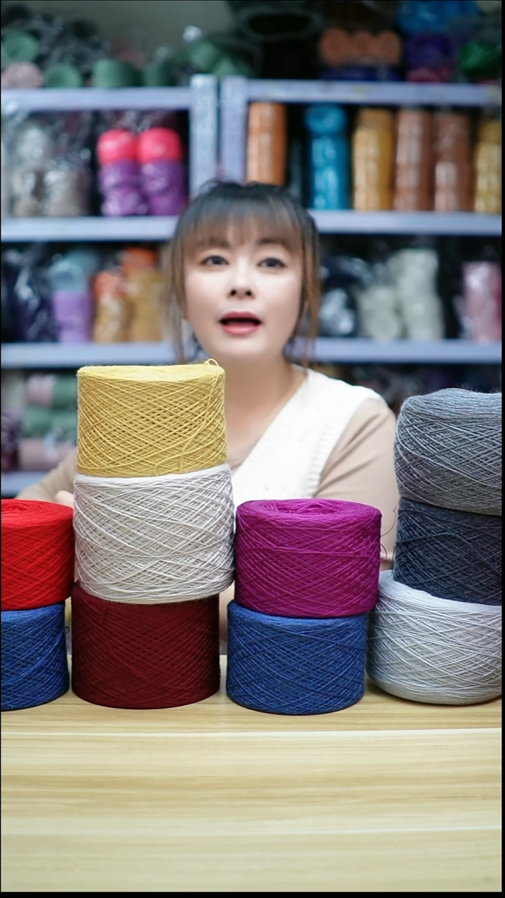 羊毛欢姐手编线A396