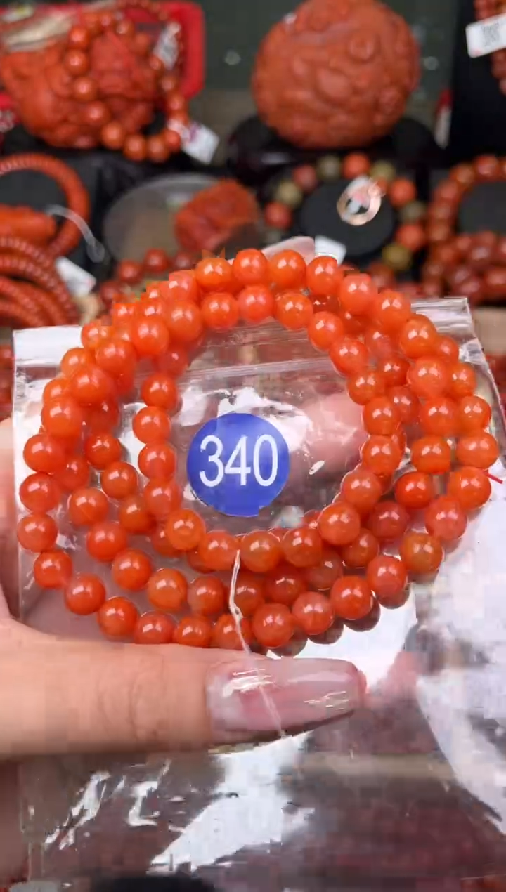 【闪购商品】南红玛瑙珠宝奇石未镶嵌340-7+