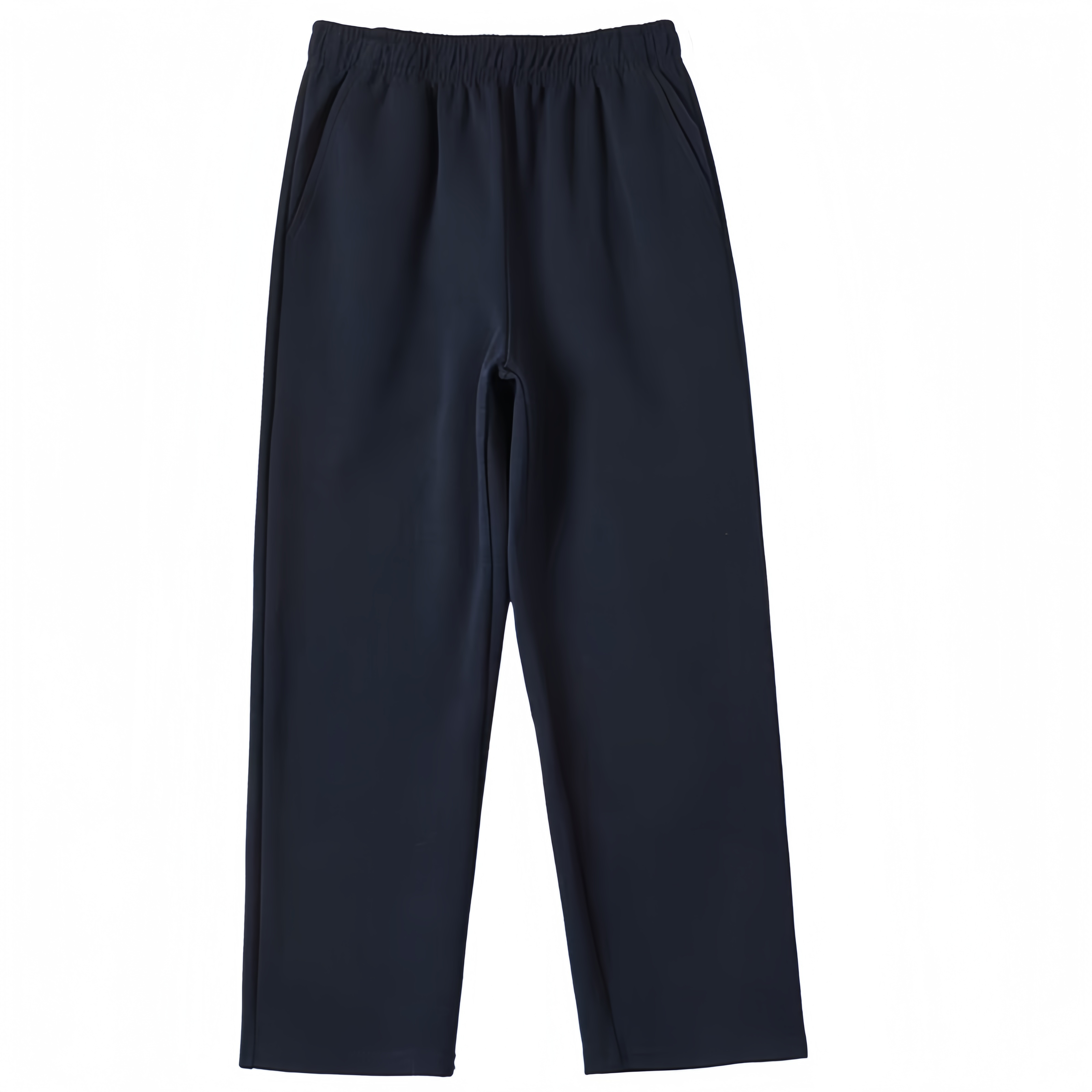 冬款奥粒绒纯色校服运动裤校服裤子冬款加绒加厚长裤卫裤