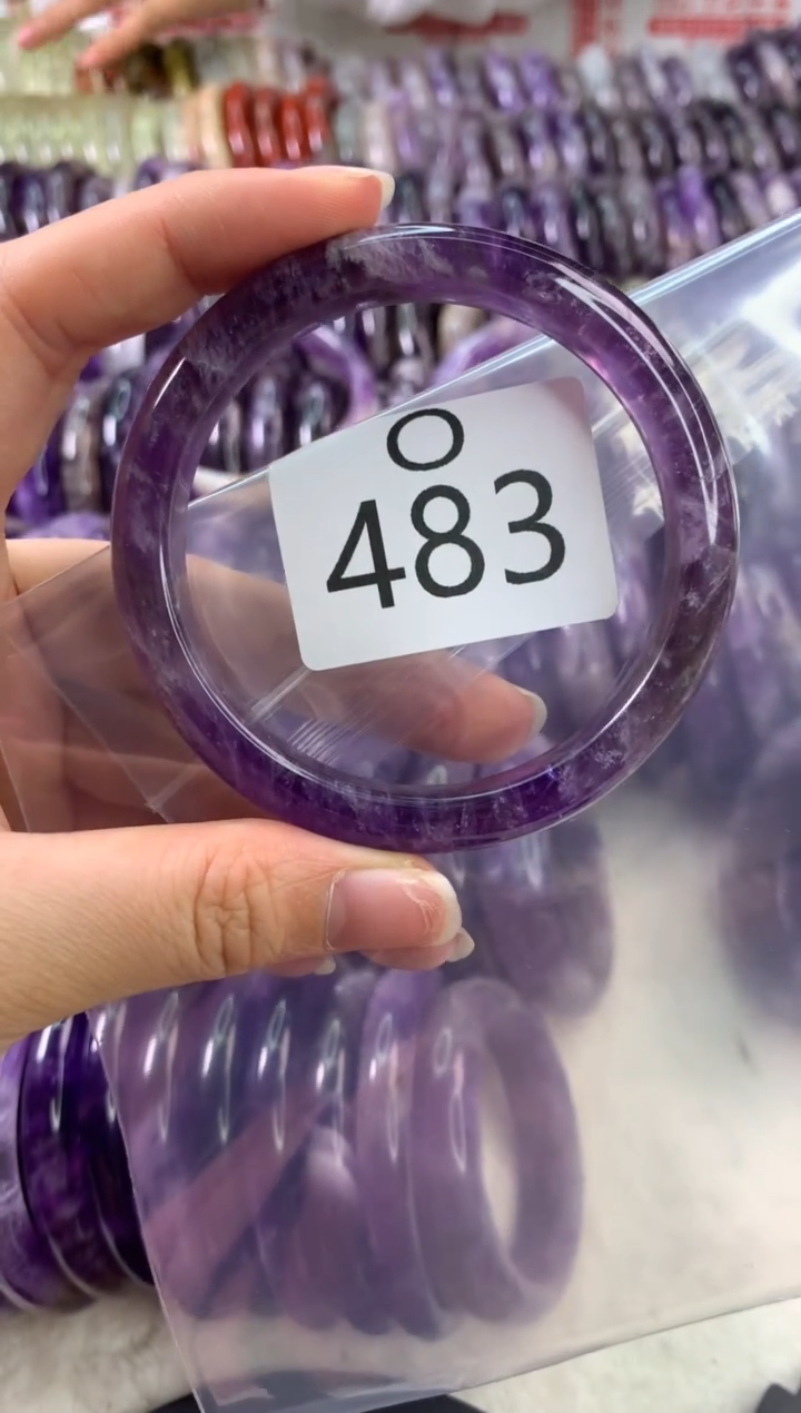 【闪购商品】水晶水晶手镯O未镶嵌483-58