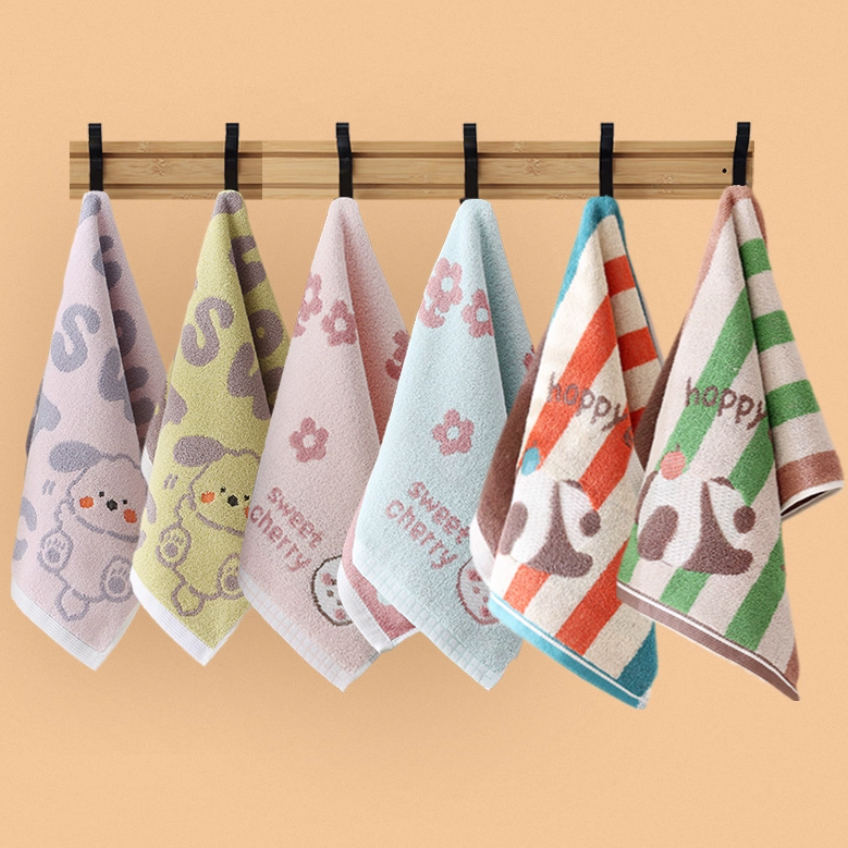 25*50儿童毛巾六条装