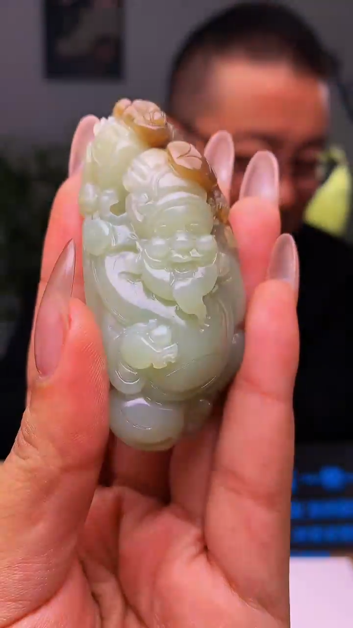 【闪购商品】定制和田玉拍一发一