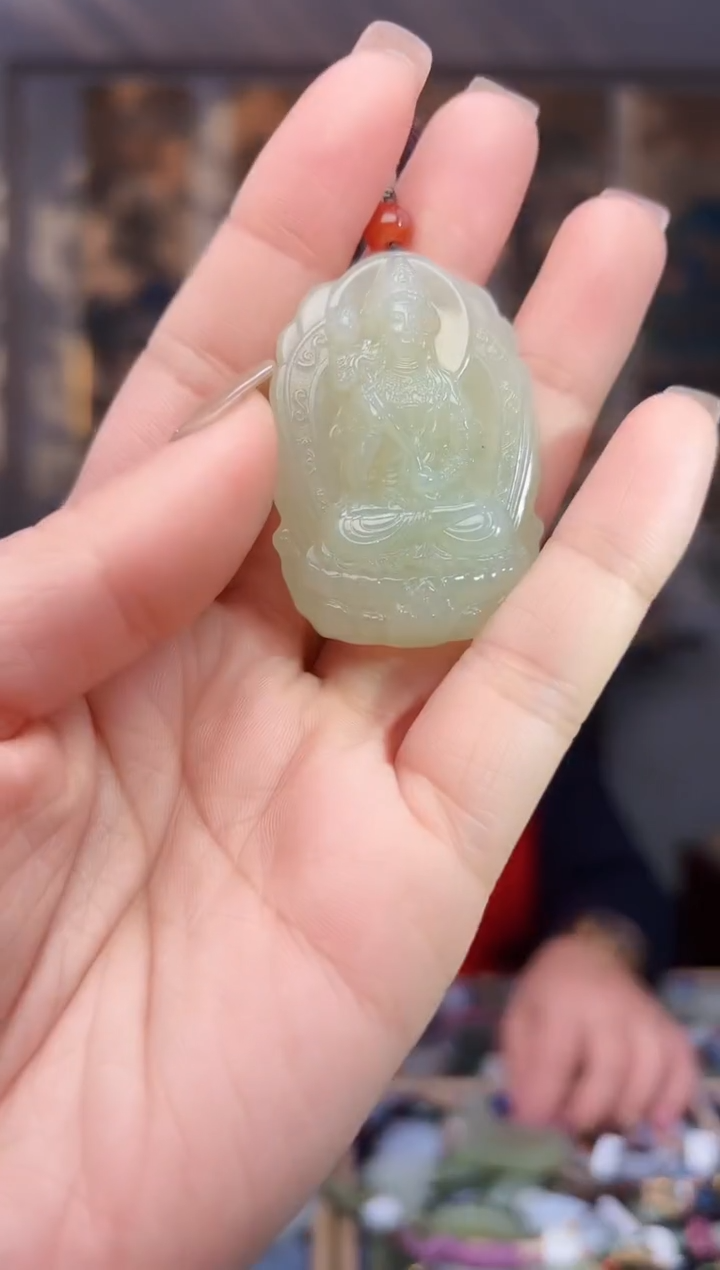 【闪购商品】和田玉挂件未镶嵌拍一发一