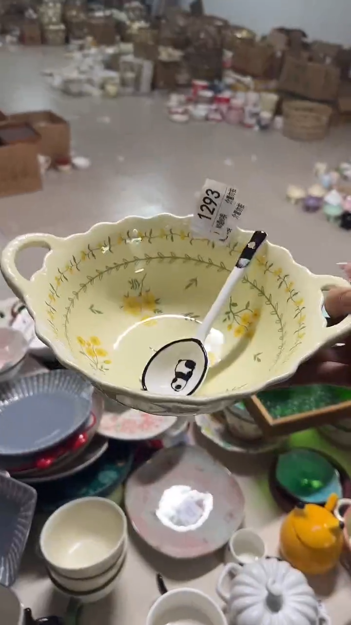 陶瓷手柄款微瑕四单包邮1292