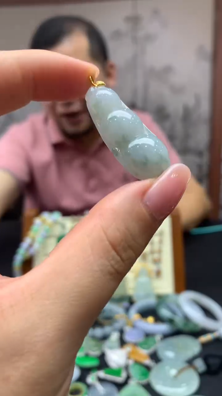【闪购商品】翡翠颈饰未镶嵌7-天然翡翠