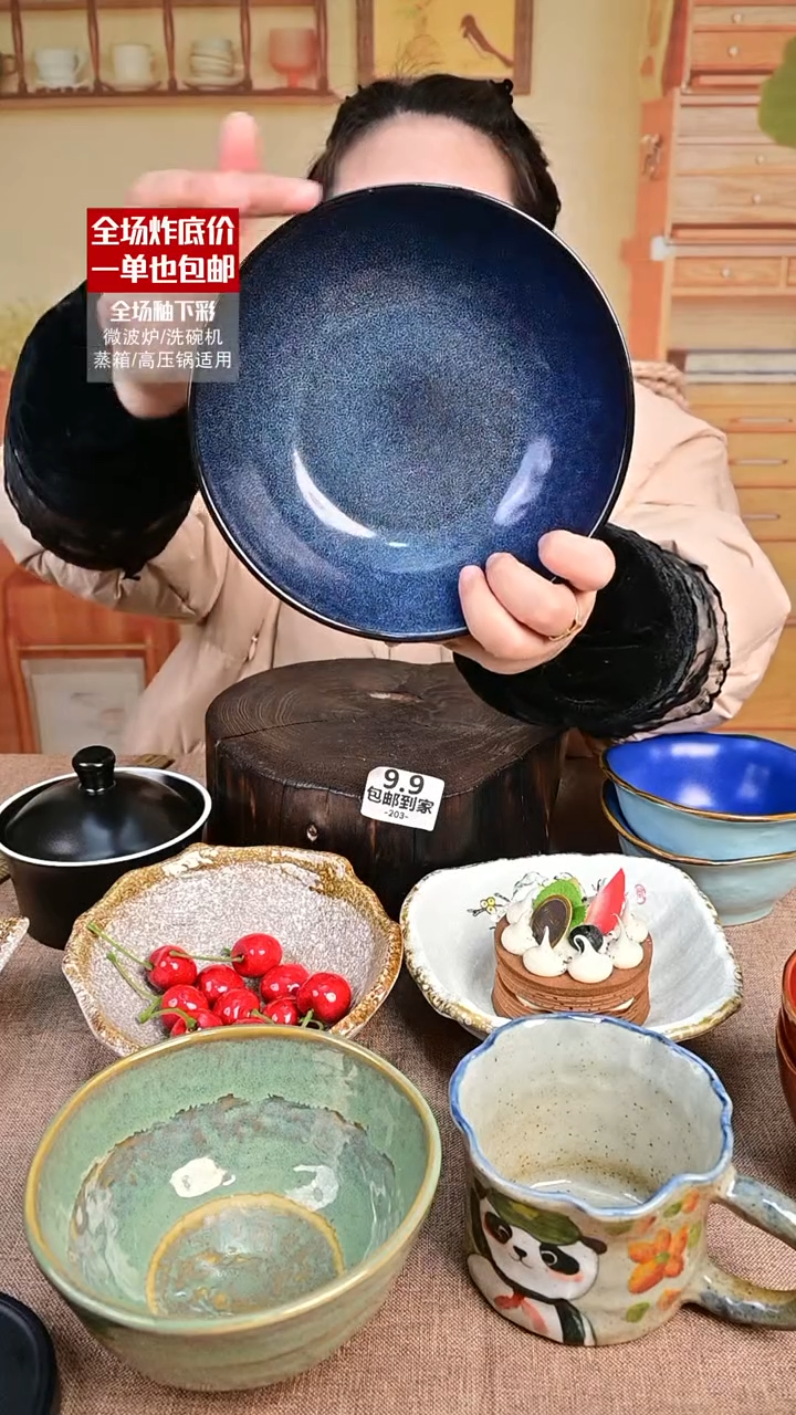 【闪购商品】瓷菜碗203