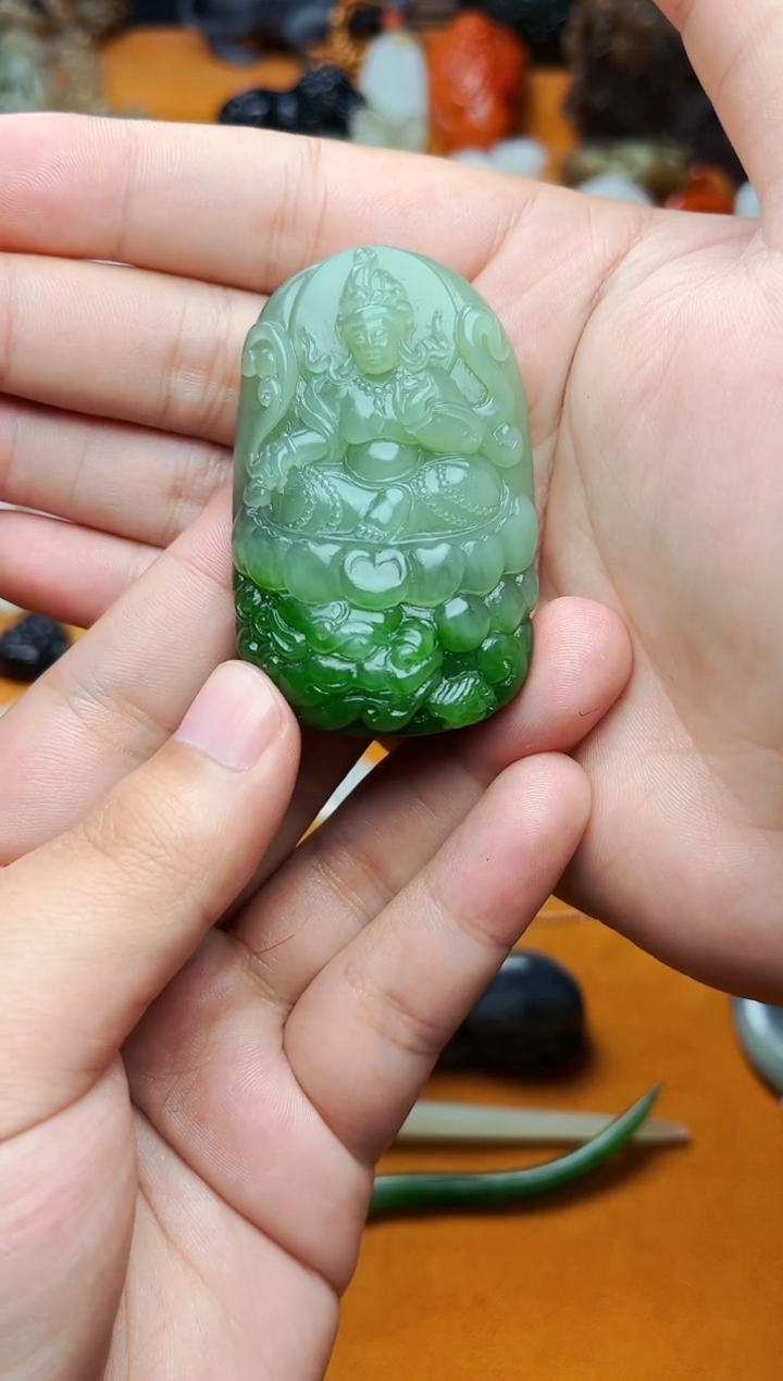 【闪购商品】和田玉颈饰未镶嵌观音