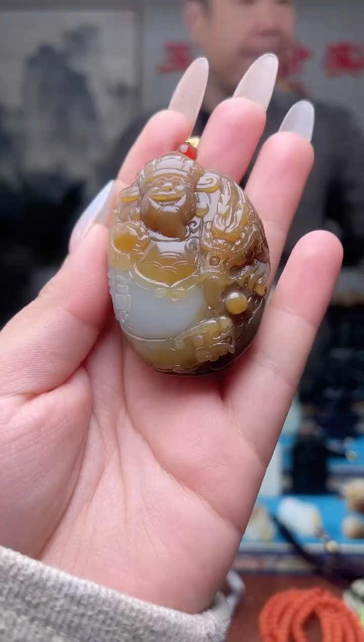 【闪购商品】和田玉挂件未镶嵌1