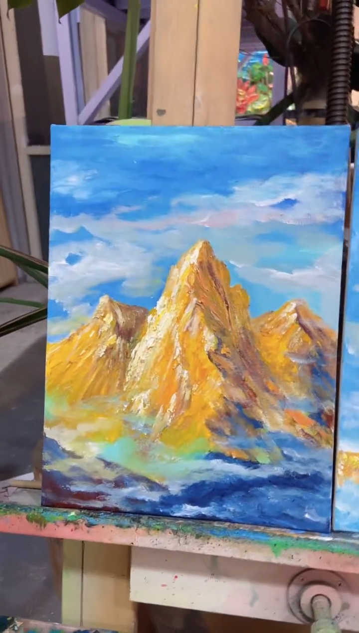 【闪购商品】油画张敬老师油画作品27