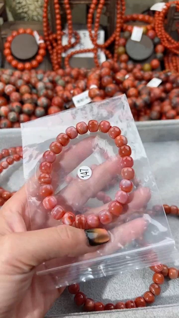 【闪购商品】南红玛瑙手串未镶嵌9+
