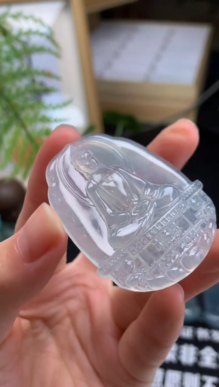 【闪购商品】定制翡翠未镶嵌吊坠-86424