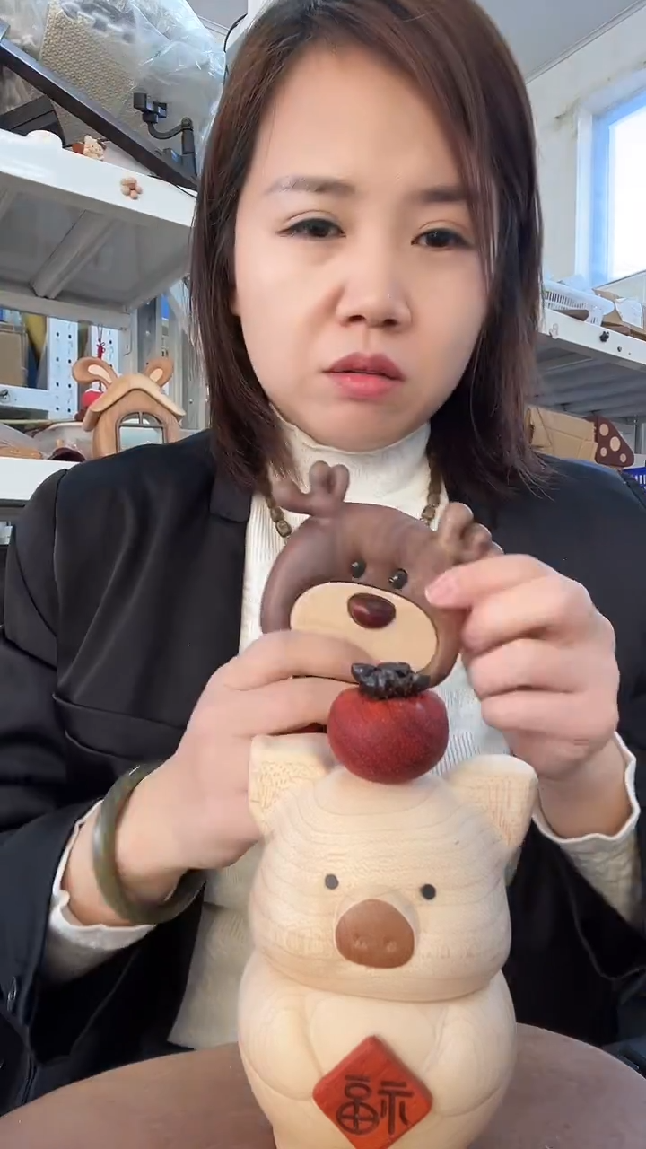 木麋鹿门铃    处理价微瑕疵