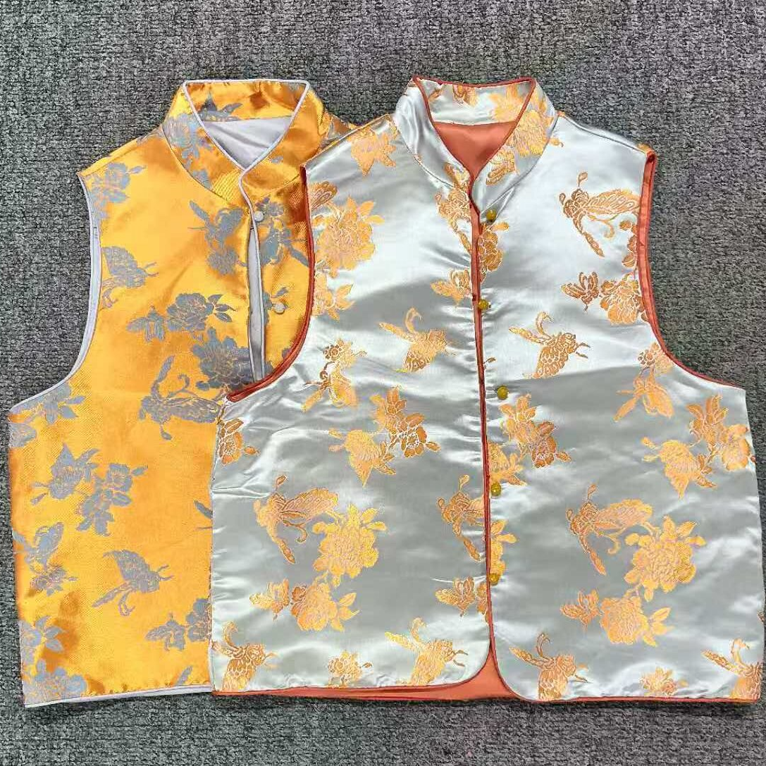 1885新中式双色马甲