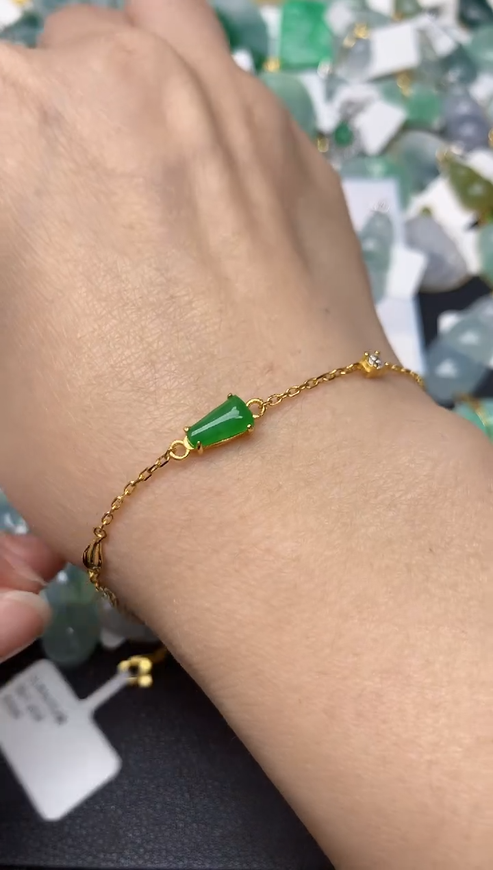 颈饰未镶嵌翡翠天然缅甸A货翡翠