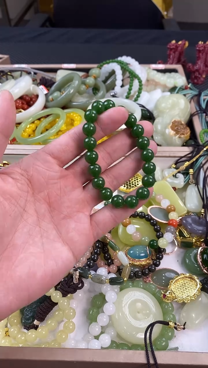 颈饰未镶嵌和田玉多样性拍一发一  0167