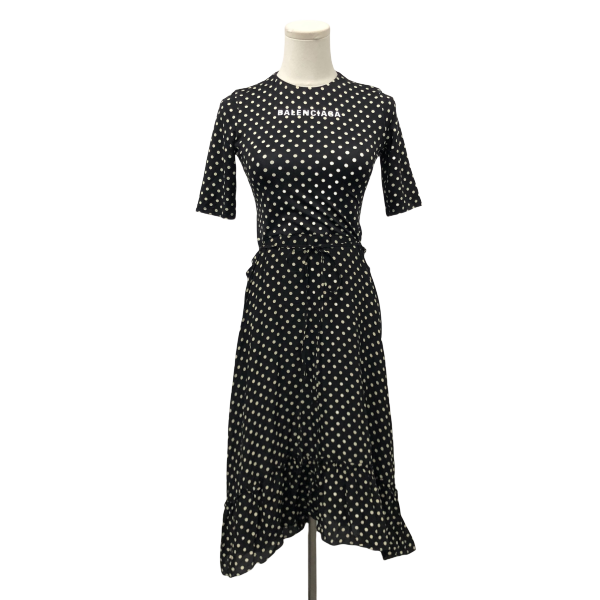 妃鱼/巴黎世家/锦纶/连衣裙/95新/M3/10