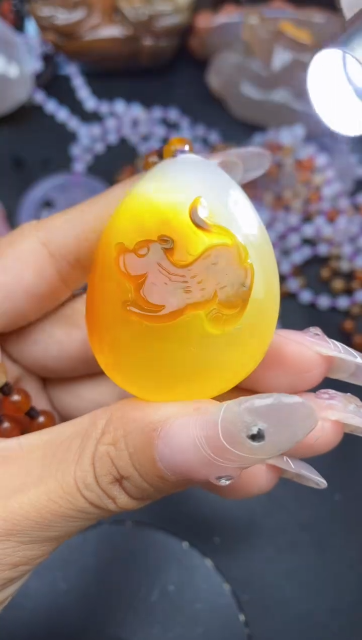 【闪购商品】玛瑙/玉髓颈饰未镶嵌ll