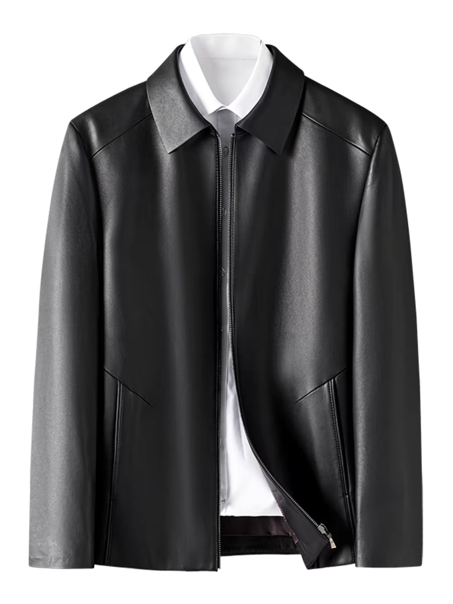 秋冬休闲时尚男款皮衣（图片仅供参考.以直播实物为准）