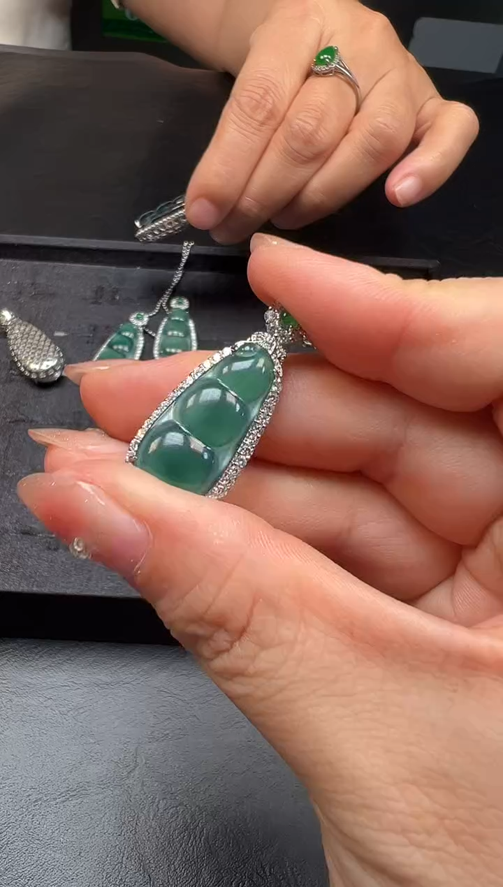 翡翠合金颈饰53165/多样性/发一件