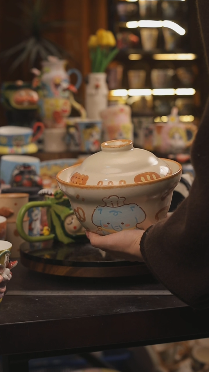 景德镇釉下彩绘设计师款式陶瓷