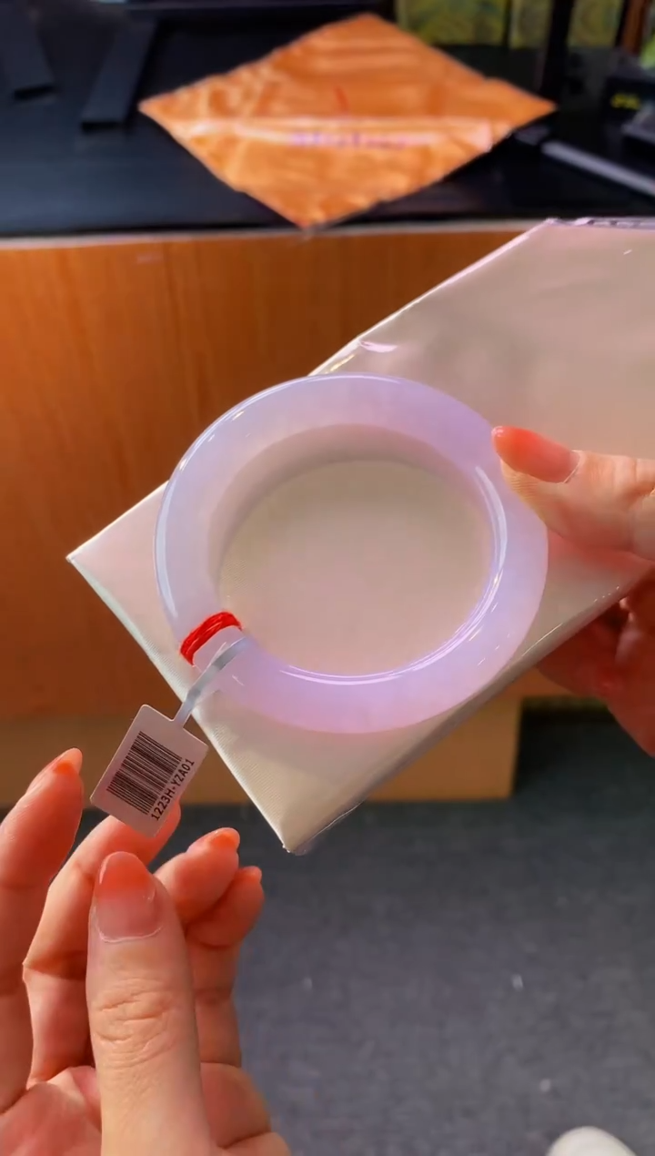 未镶嵌手镯翡翠-Q200 圈口54.9 