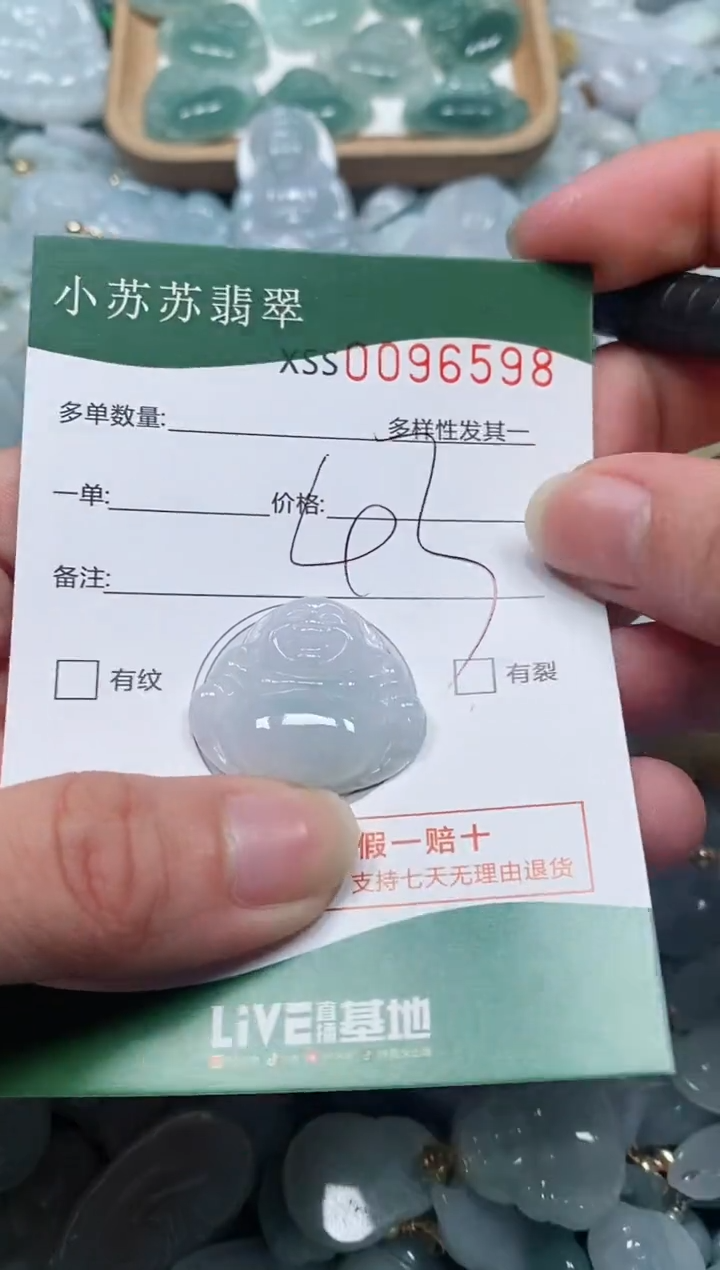 【闪购商品】翡翠颈饰未镶嵌闪购商品0096598