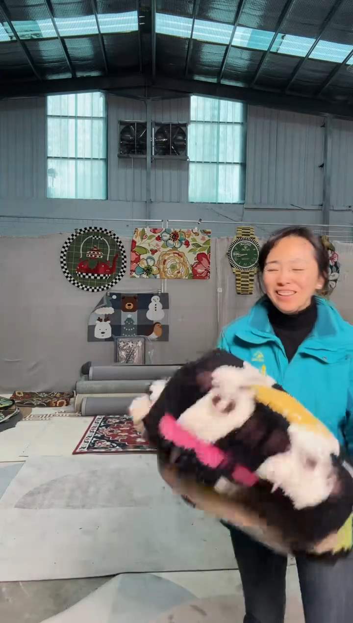 混纺小*卜植绒九条瑕疵