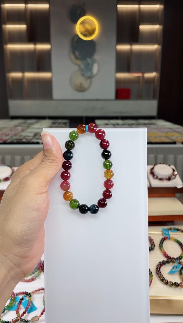 【闪购商品】碧玺单圈手串未镶嵌（多样性发一条）Q