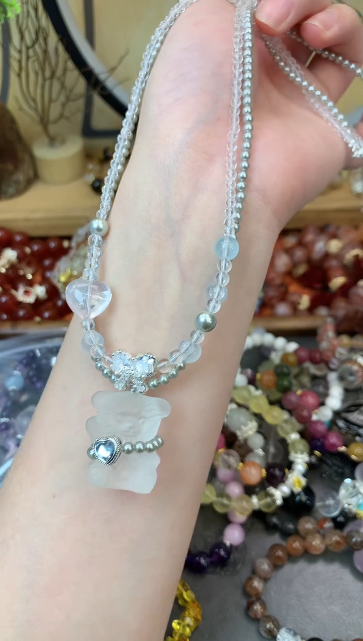 【闪购商品】水晶颈饰未镶嵌315手串