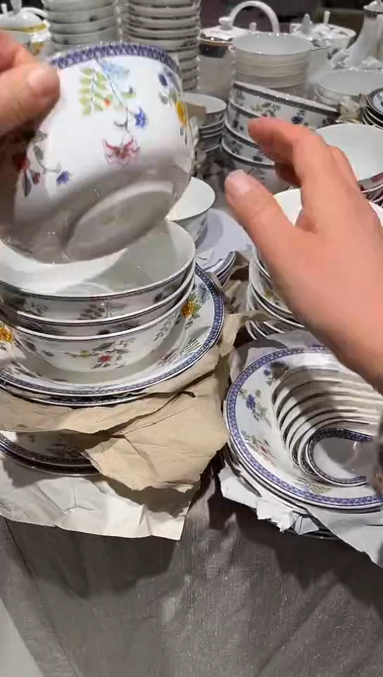 骨瓷隆达骨瓷40头大唐飞歌1套