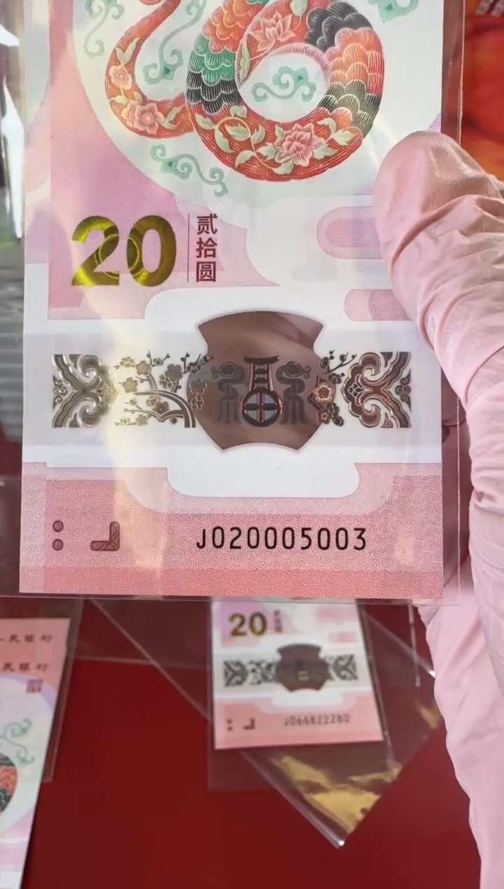 【闪购商品】塑料2025蛇钞啊啊啊啊啊单张裸