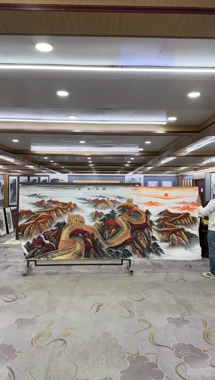 绘画京****械一-王红兵-大丈二-山水国画