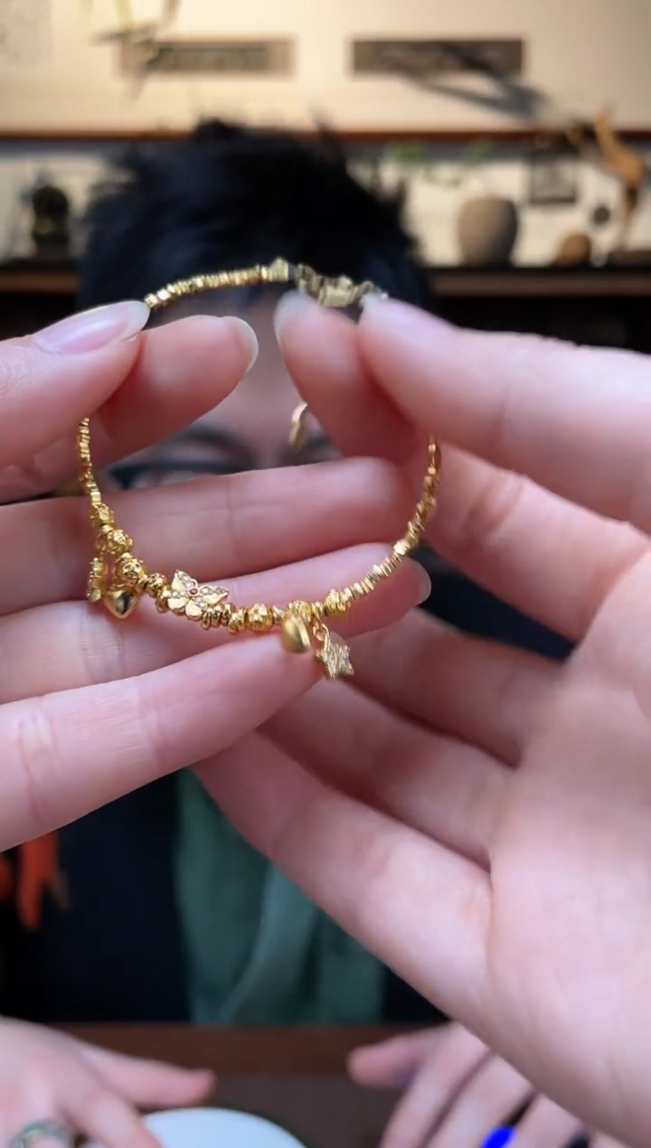 【闪购商品】925银手链925银碎银手链DS