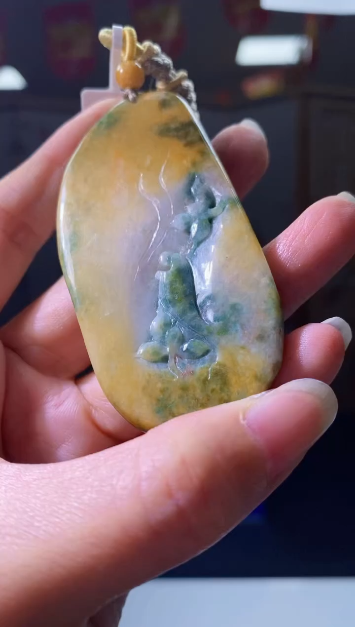 【闪购商品】翡翠颈饰未镶嵌B-@@DBGC0207040