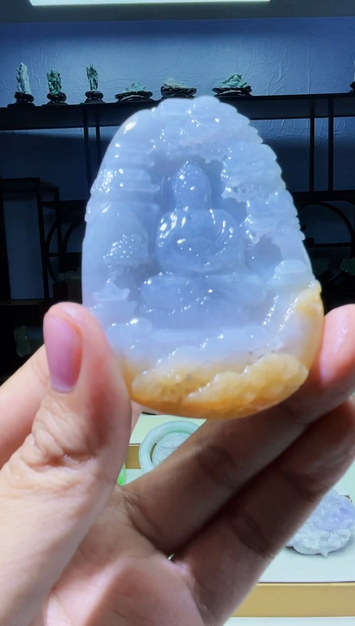 【闪购商品】定制翡翠未镶嵌毛货02220097