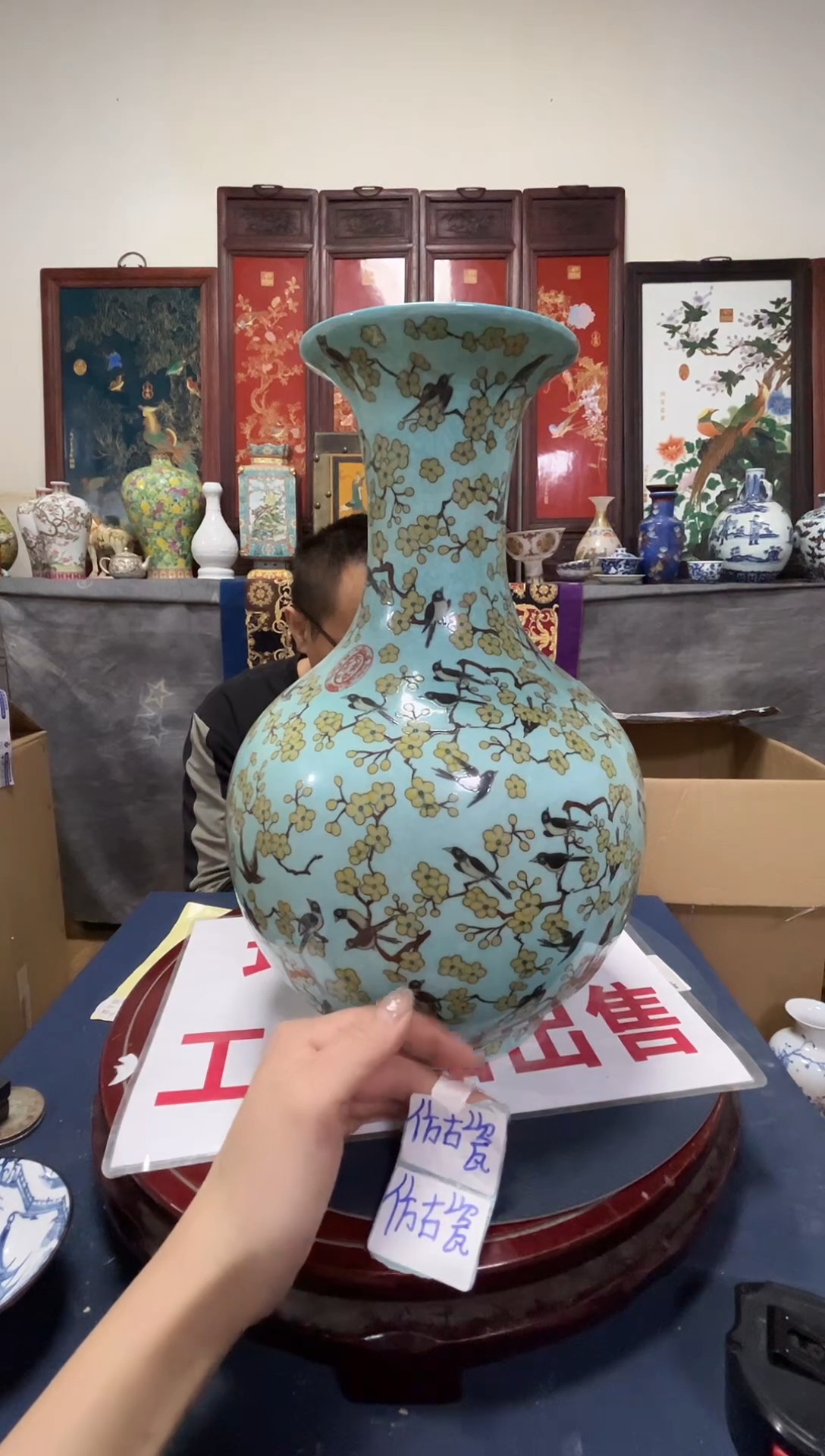 摆件陶摆件陶瓷W274